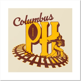 Defunct Columbus Panhandles Football Team Posters and Art